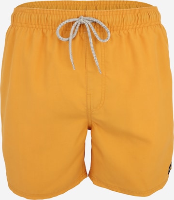 Pantaloncini da bagno di RIP CURL in giallo: frontale