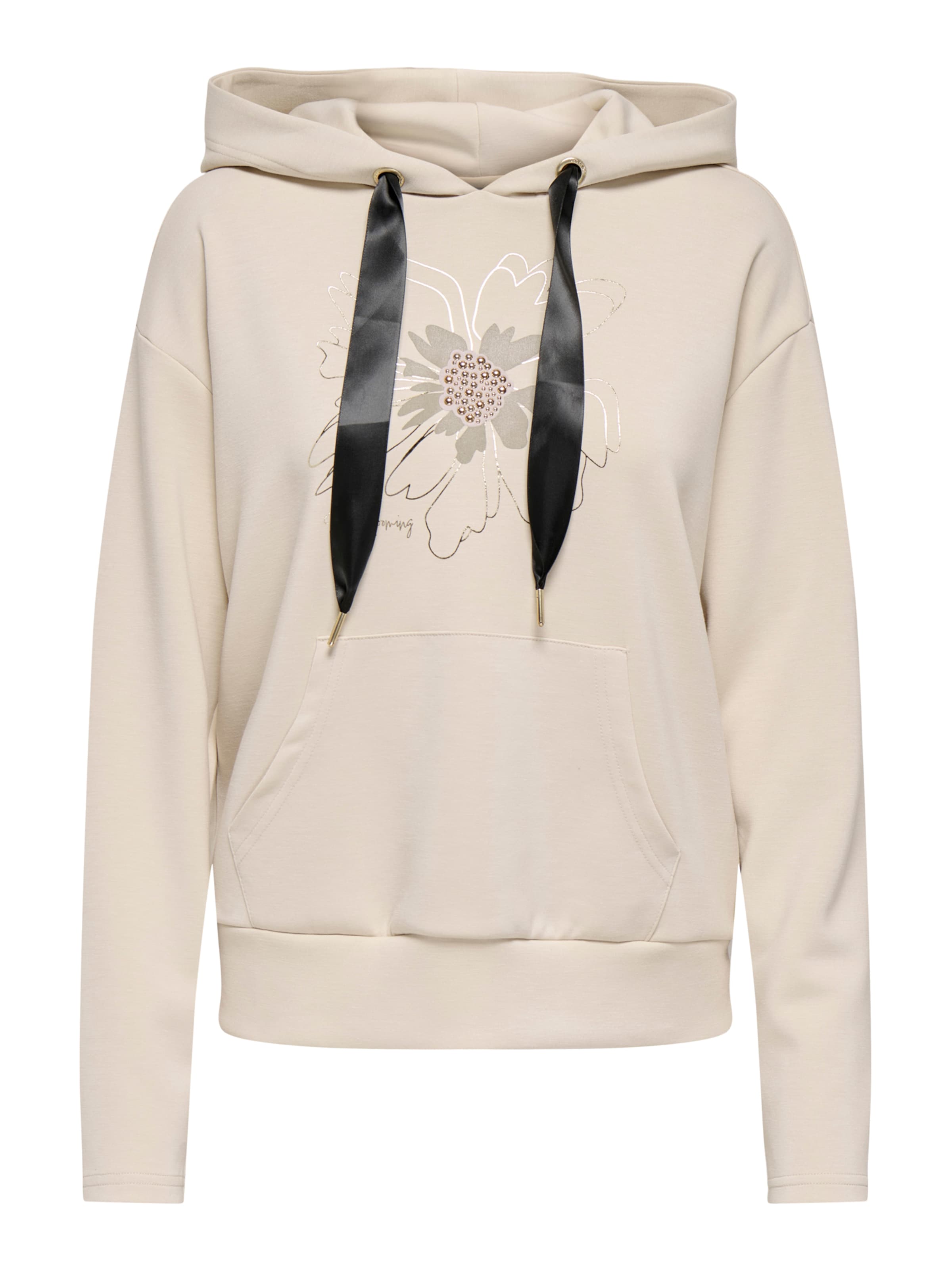 ONLY Sweatshirt 'ONLFANCY' in Grijs: voorkant