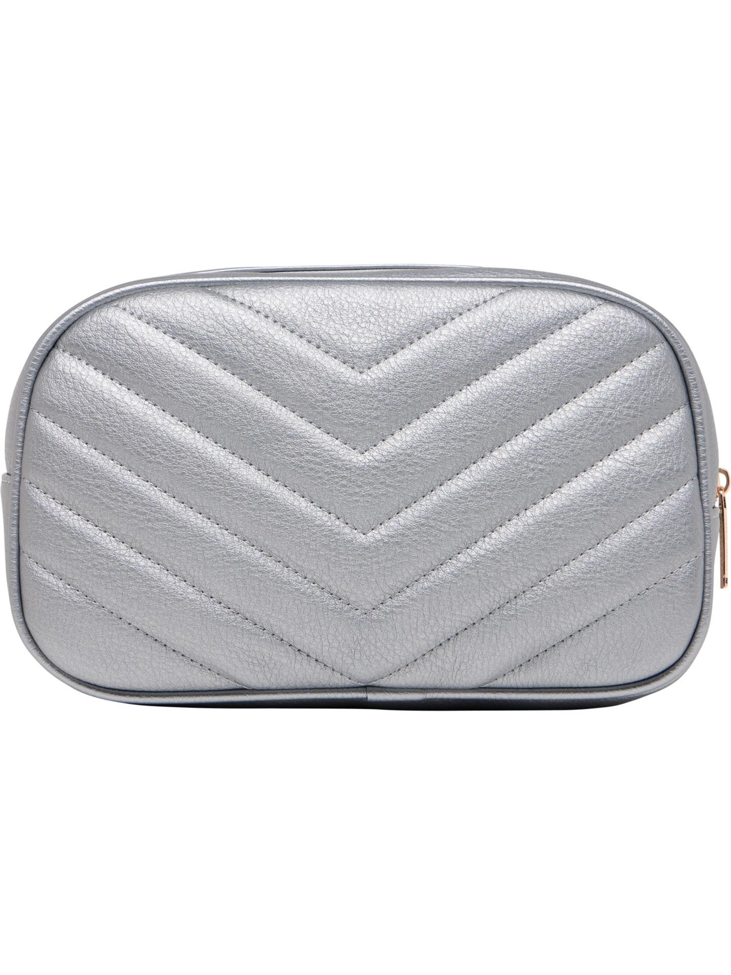 Carlo Colucci Toiletry bag ' Doga ' in Silver