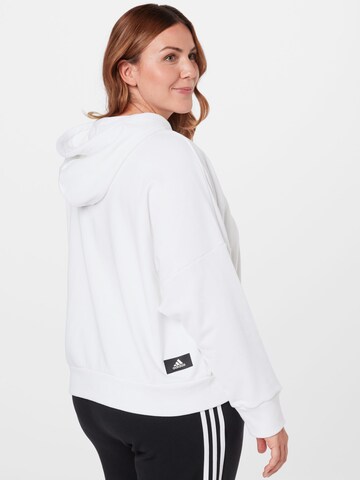 Sweat de sport ADIDAS PERFORMANCE en blanc