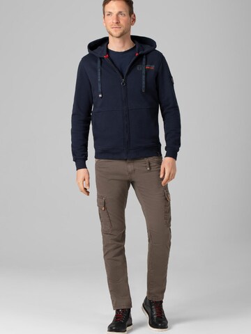 TIMEZONE Skinny Cargo Pants 'Regular RogerTZ' in Grey
