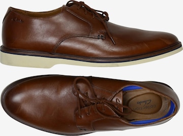 CLARKS Halbschuh 47 in Braun: Vorderseite