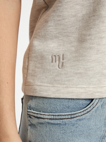 minus Sweatshirt 'Midea' in Beige