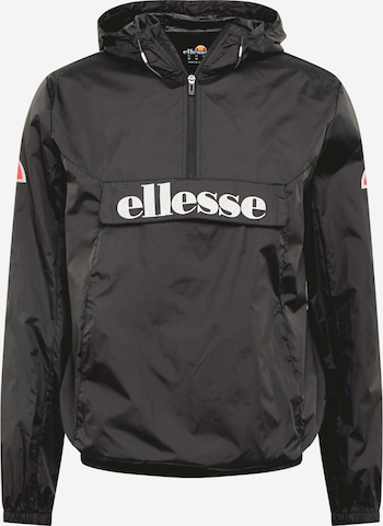 ELLESSE Regular fit Αθλητικό μπουφάν 'Acera' σε μαύρο: μπροστά