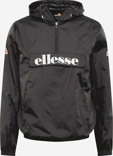 ELLESSE Sports jacket 'Acera' in Light grey / Red / Black, Item view