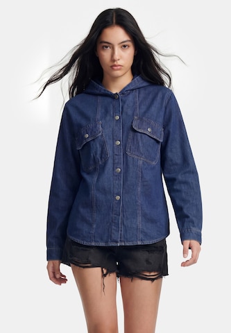 myMo ROCKS - Chaqueta de entretiempo en azul: frente