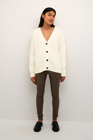 KAREN BY SIMONSEN Knit Cardigan 'Debbie' in Beige