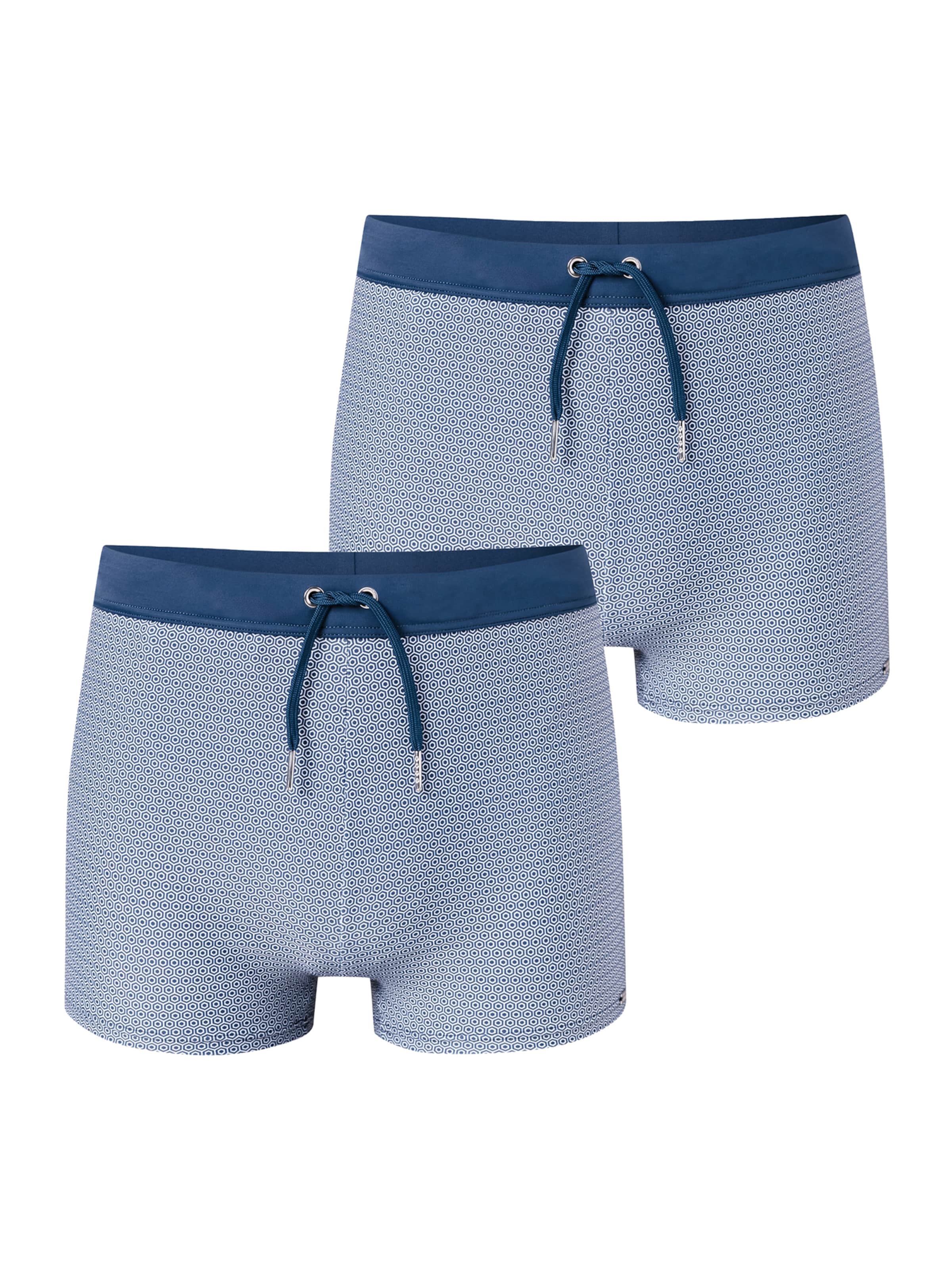 Shorts de bain ' Ocean Swim ' SCHIESSER en bleu : devant