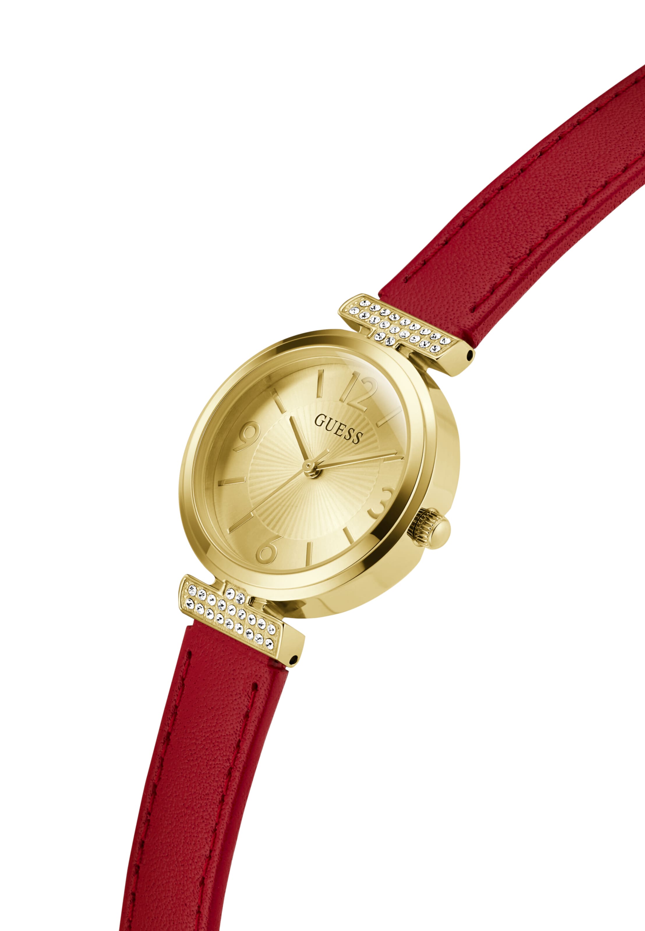 GUESS Analog Watch 'ARRAY' in Red