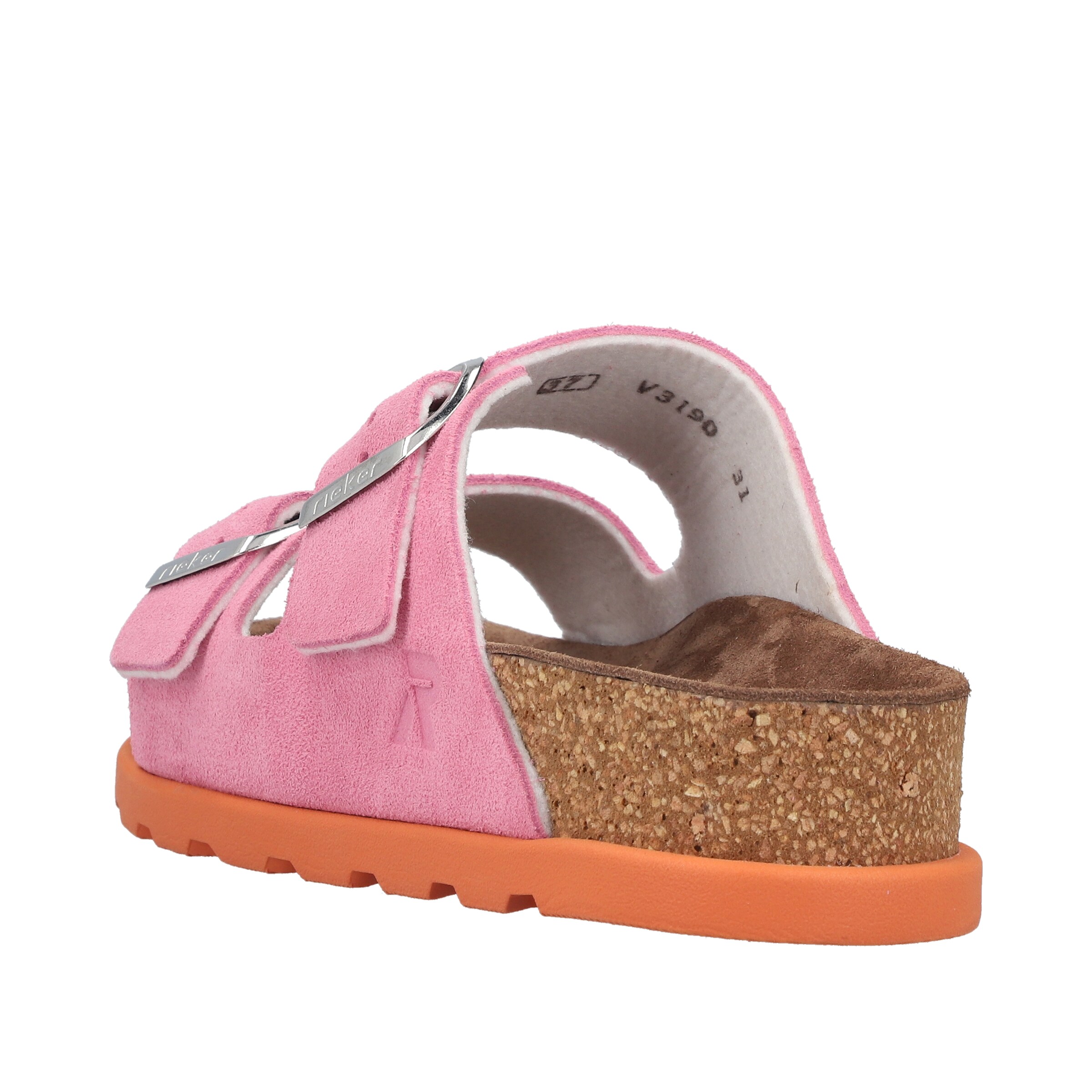 Rieker Pantolette in Pink