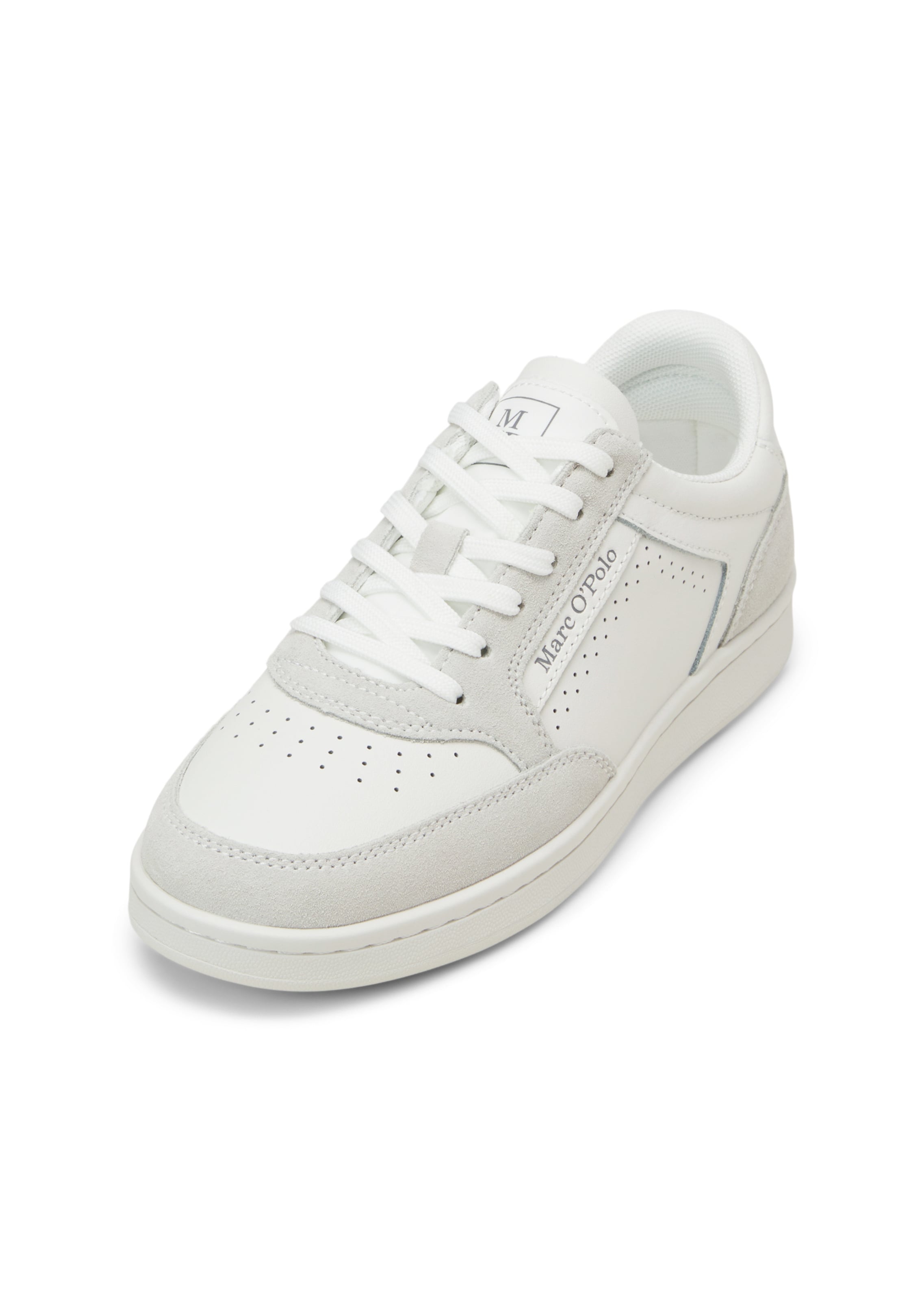 Marc O'Polo Platform trainers in White: front
