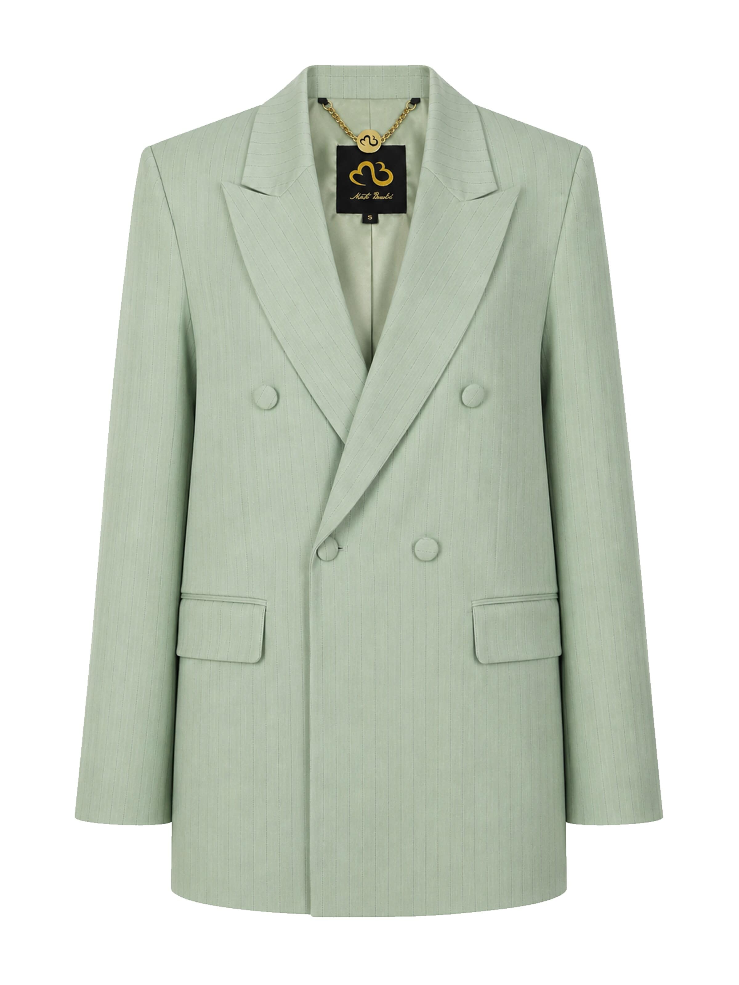 Blazer di MB by Marta Buzolic in verde: frontale