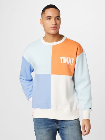 Felpa di Tommy Jeans in colori misti: frontale