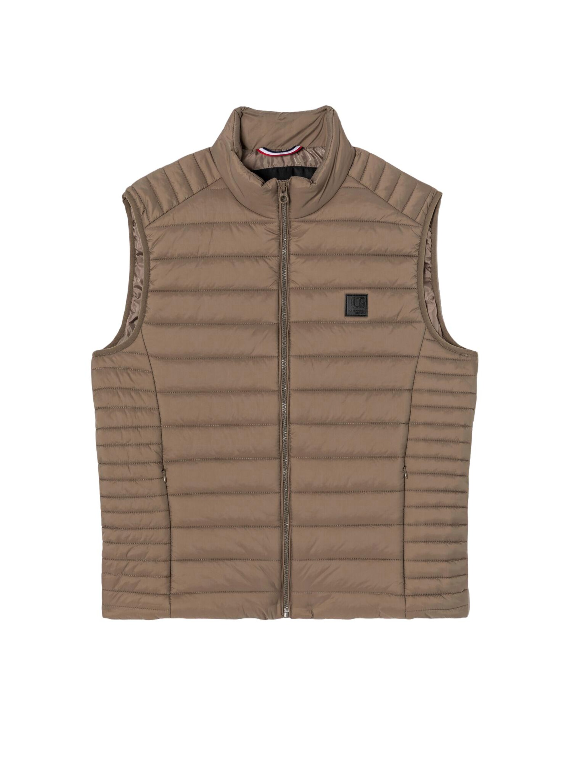 Gilet 'Ocroz' Le Temps Des Cerises en marron : devant