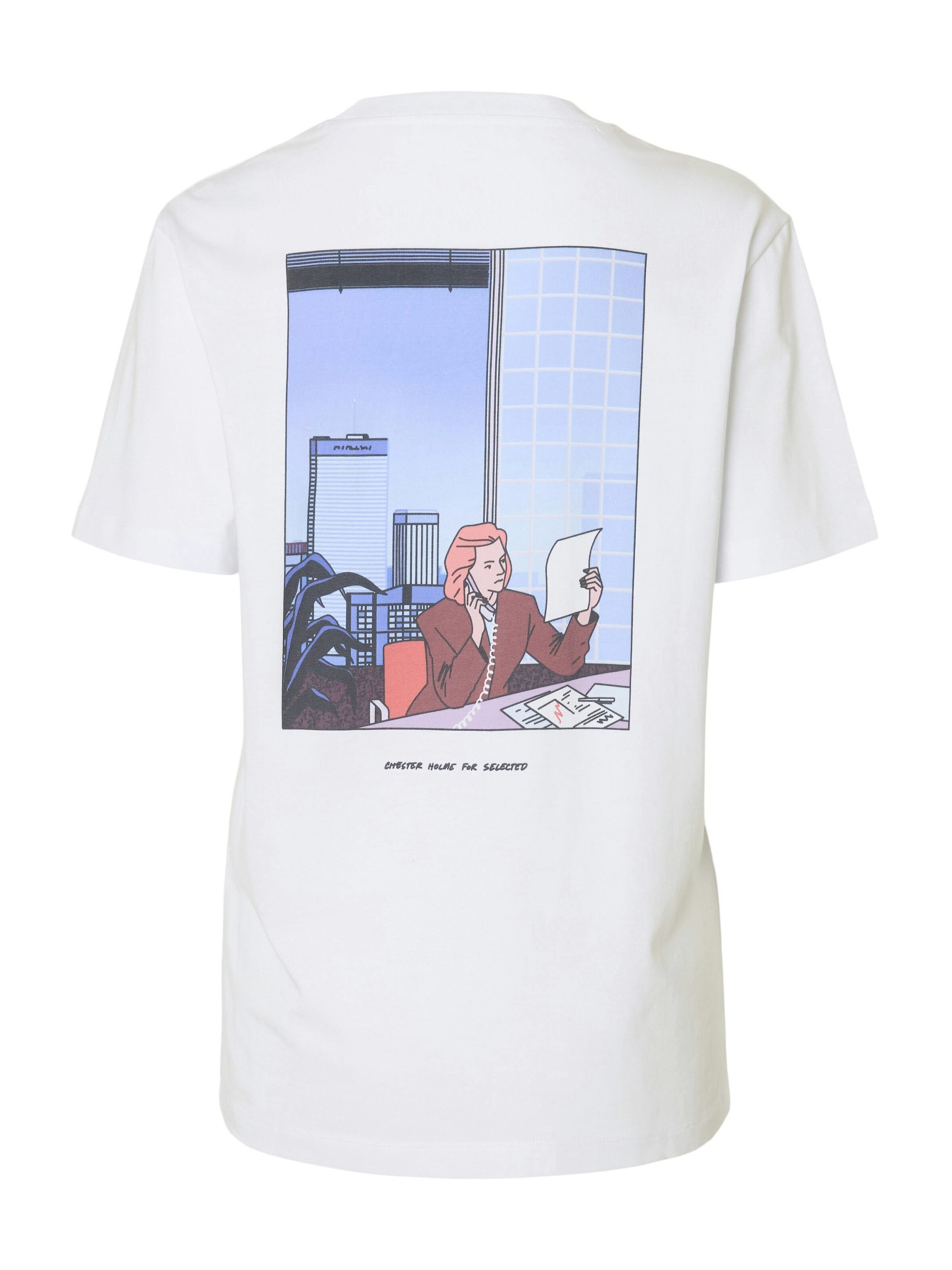 SELECTED Shirt 'SLFCOLWOMAN' in Wit