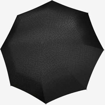 REISENTHEL Umbrella 'Pocket Duomatic' in Black: front