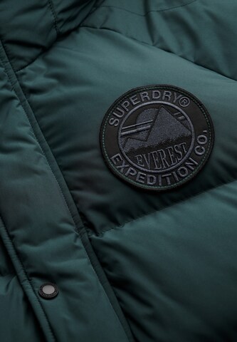 Superdry & Co Winter Coat 'Everest' in Green