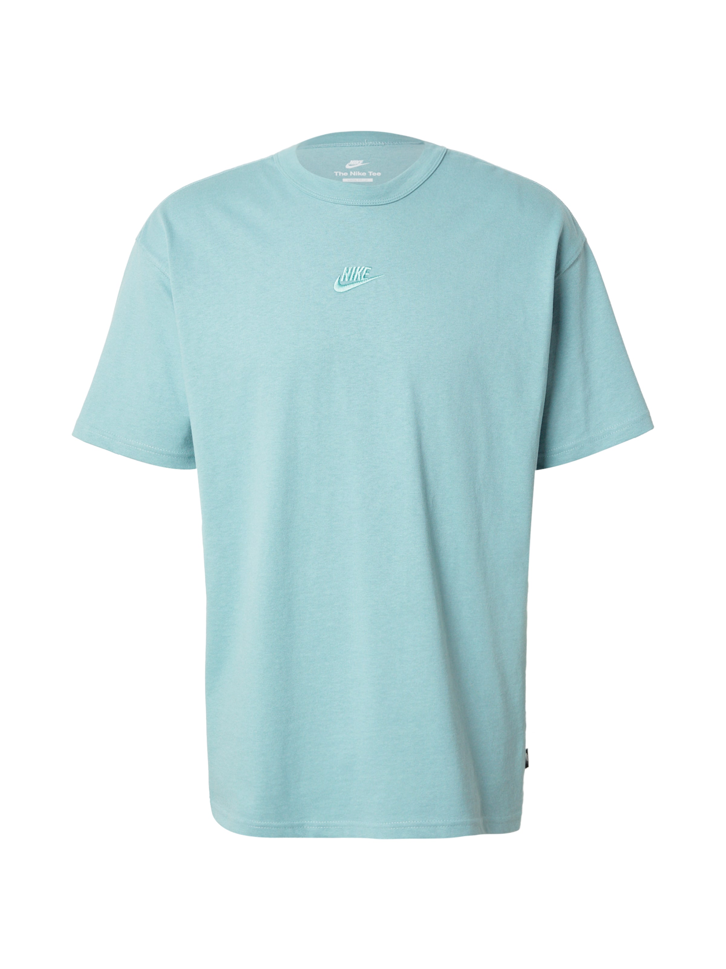 Tricou 'Premium Essentials' de la Nike Sportswear pe verde: față