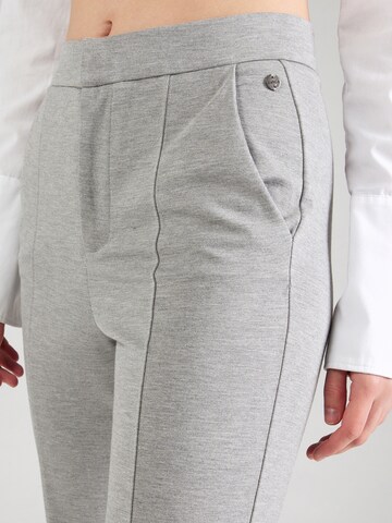 GARCIA - Slimfit Pantalón de pinzas en gris