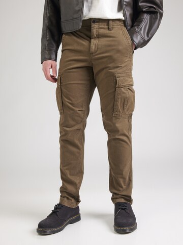 GAP Slimfit Cargo nadrágok 'CARGO' - barna: elől