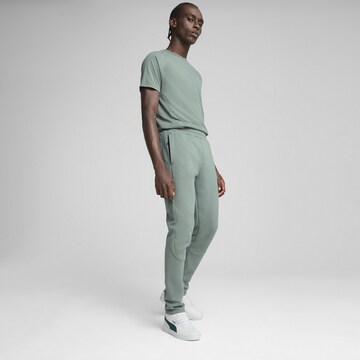 PUMA Slim fit Sports trousers 'Evostripe' in Green