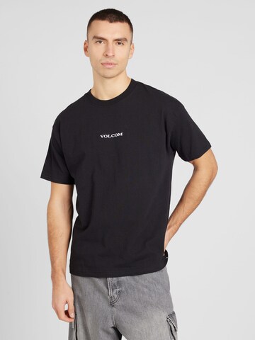 Volcom Shirt 'STONE' in Zwart: voorkant