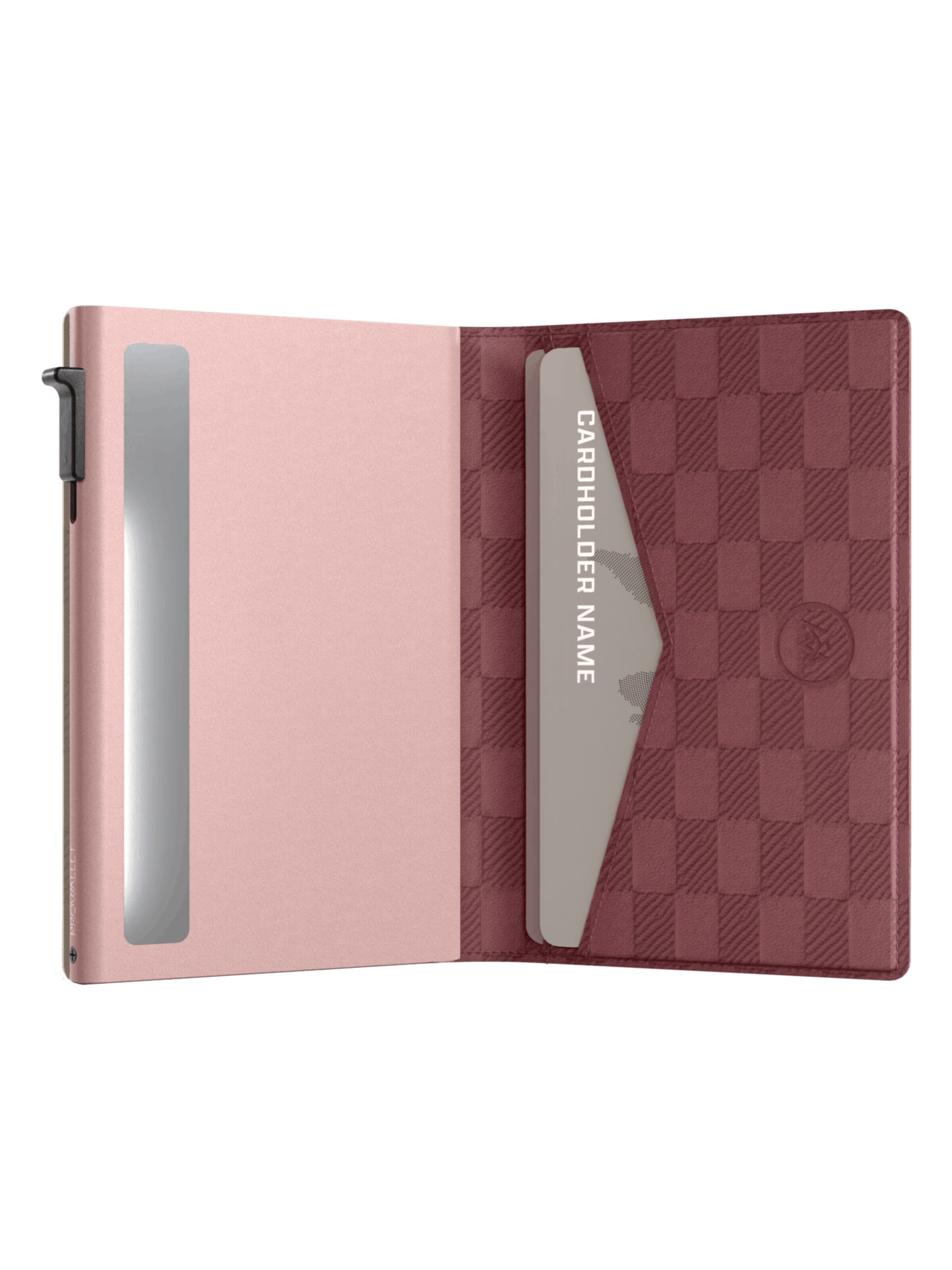 Prowallet Wallet 'Pasjeshouder Slim Panel' in Purple