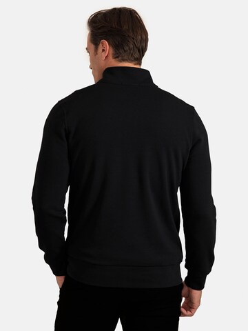 Sweat-shirt 'Diagonales ' Williot en noir