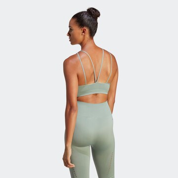 ADIDAS PERFORMANCE Bustier Urheilurintaliivit 'Aero Light-Support' värissä vihreä