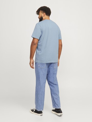 Jack & Jones Plus T-Shirt 'JORBRONX' in Blau