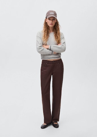 MANGO TEEN Sweater in Grey