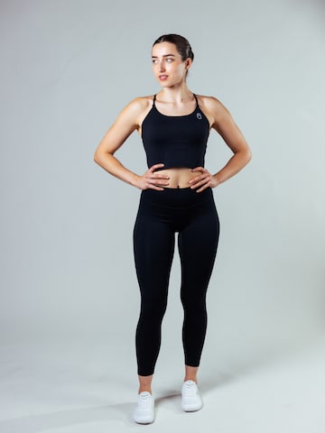 Lifters Slimfit Leggings 'Fusion'‌‌‌‌‌‌‌‌ in Schwarz: Vorderseite