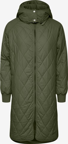 InWear Between-Seasons Coat 'Ektra' in Green: front