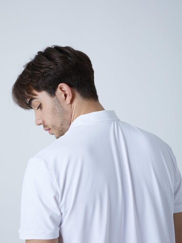 T-Shirt fonctionnel 'Polo' SPORTKIND en blanc