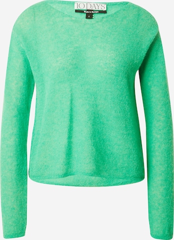 10Days Sweater in Green: front