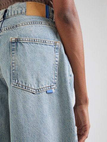 LTB Loosefit Jeans med lægfolder 'LARRIE B' i blå