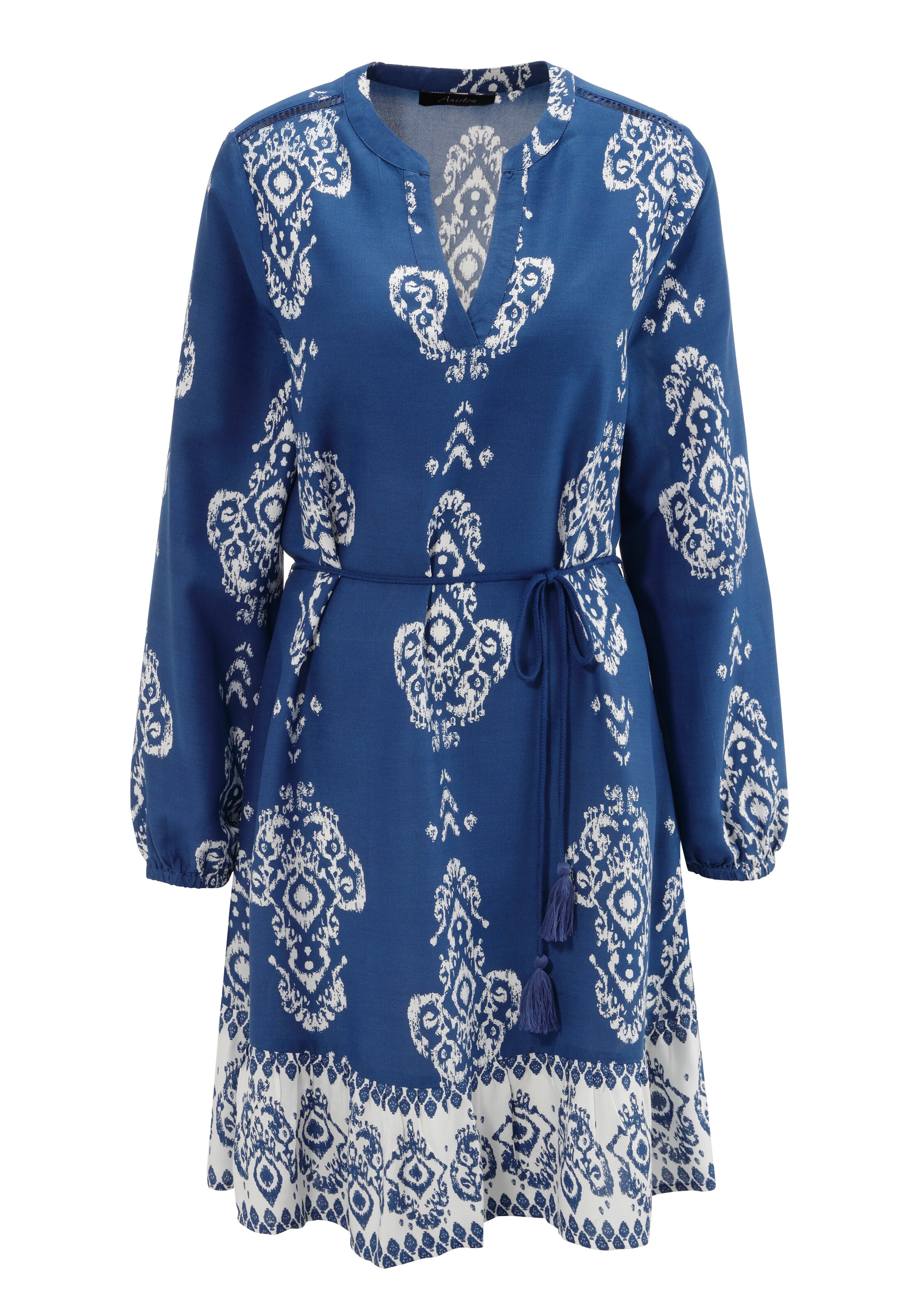 Aniston CASUAL Dress in Blue: front