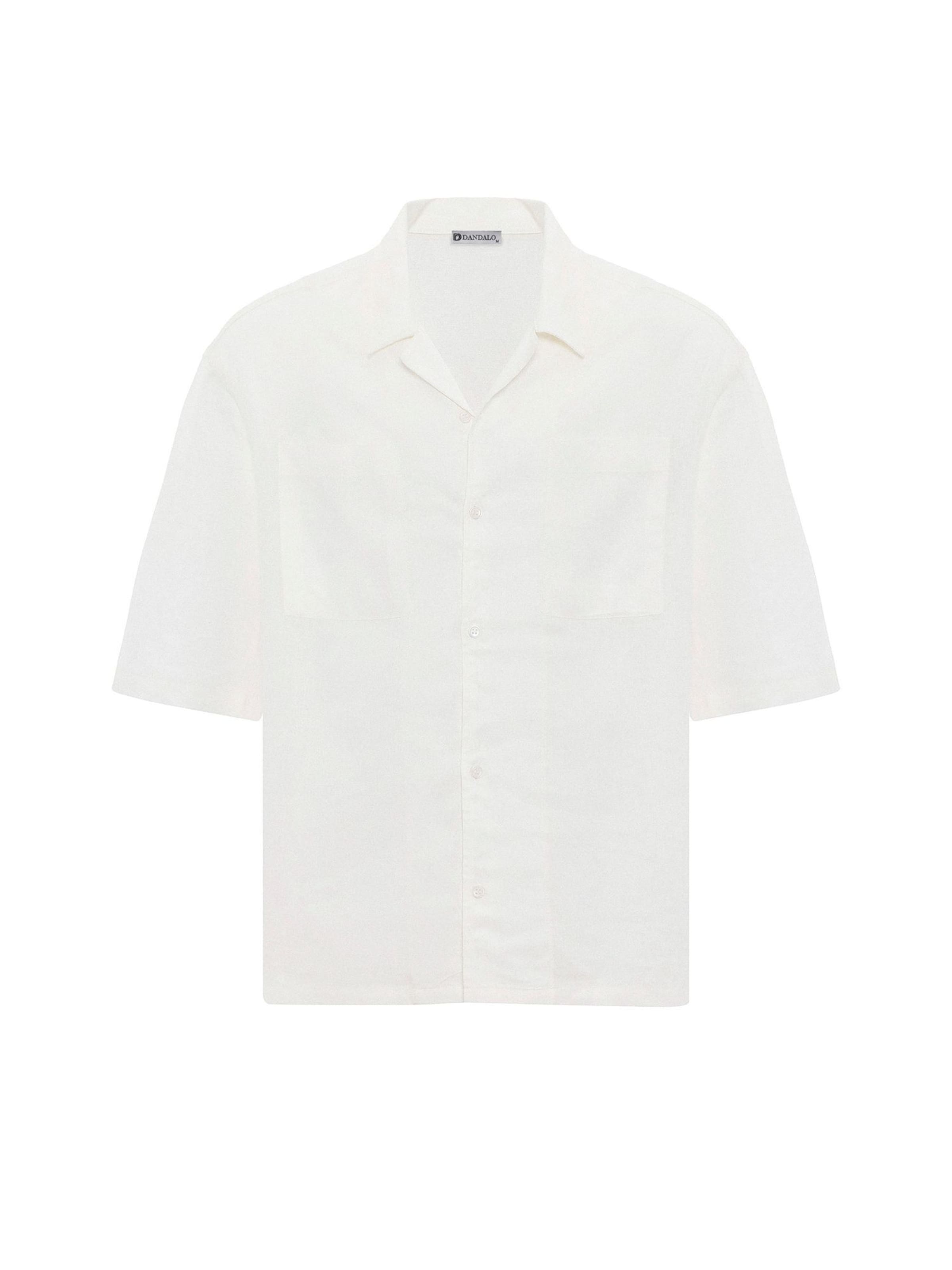 Fit confort Chemise Dandalo en beige : devant