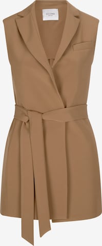 Nicowa Gilet 'Rocowa' in Beige: voorkant