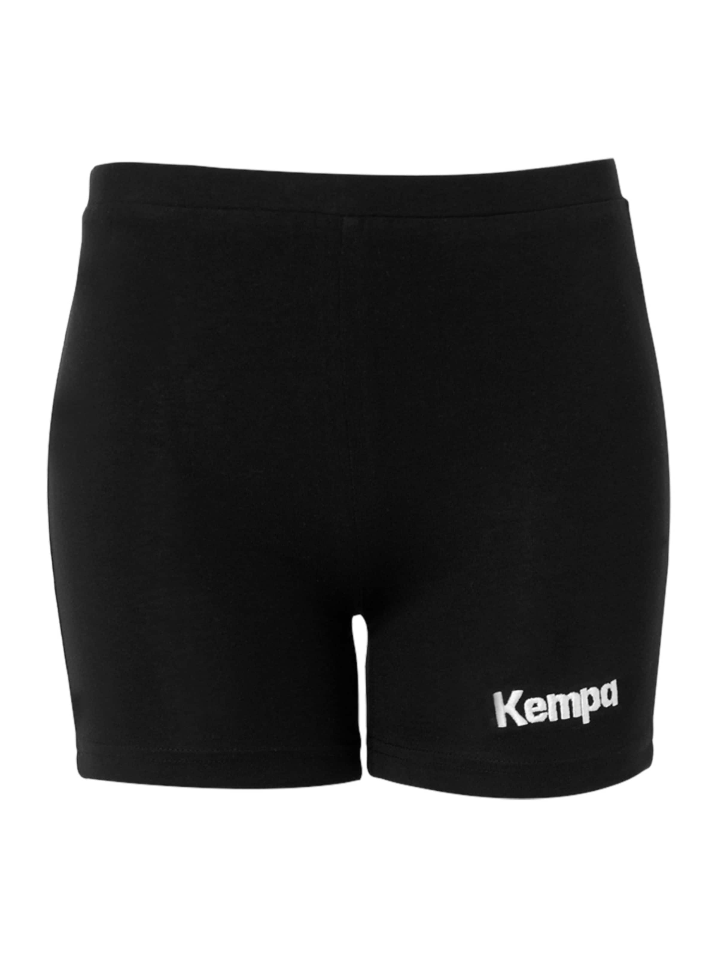 KEMPA Skinny Sports trousers in Black: front