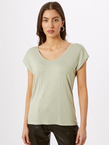 PIECES Shirt 'PCBillo' in Green: front