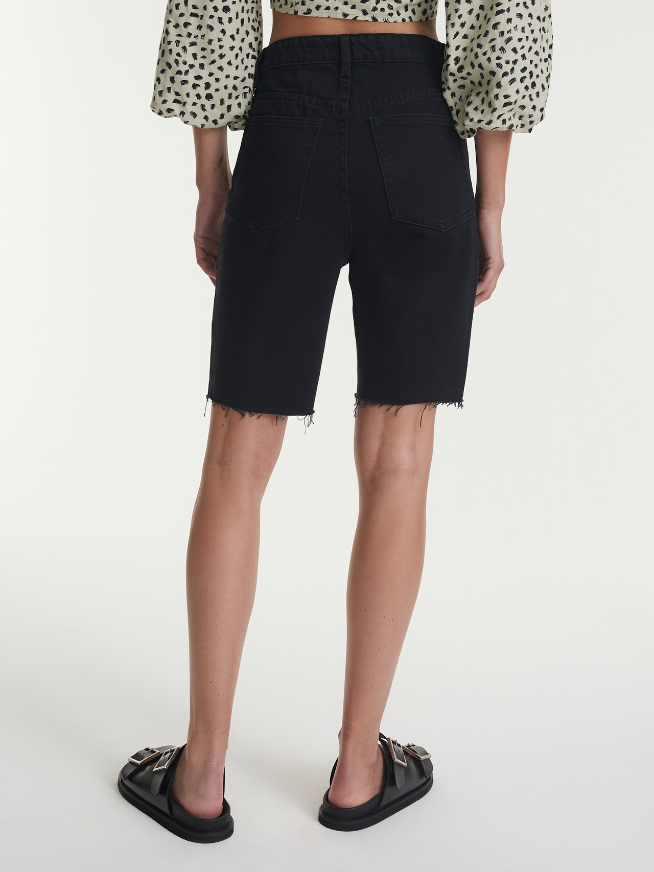 EDITED Produits Jean 'Marit' noir denim