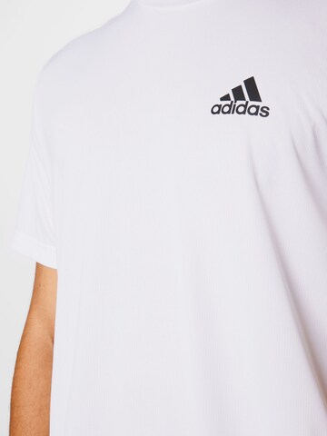 ADIDAS SPORTSWEARTehnička sportska majica 'Aeroready Designed To Move' - bijela boja