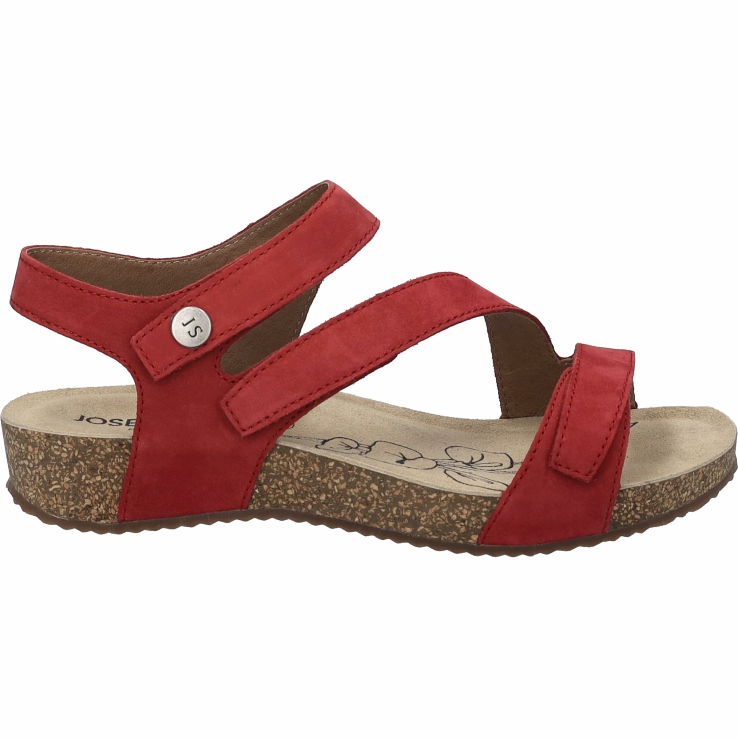 JOSEF SEIBEL Sandal in Red