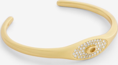 COACH Armband in One Size in gold / transparent, Produktansicht