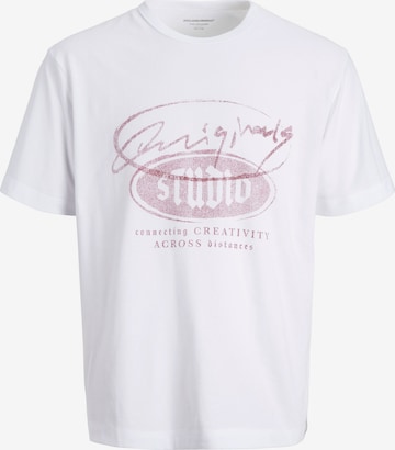 JACK & JONES Bluser & t-shirts 'JORMeadows' i hvid: forside