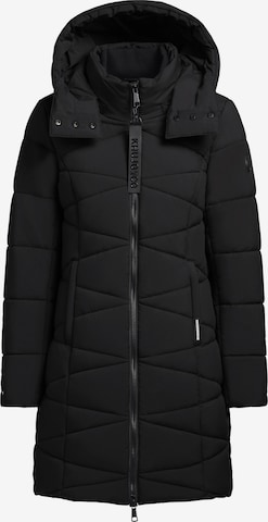 Manteau d’hiver 'Fitt3' khujo en noir : devant