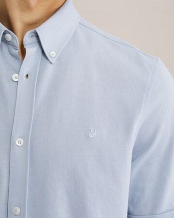 WE Fashion Regular Fit Hemd in Blau
