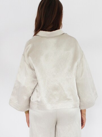 Chemisier 'Lena blouse' Honnête Atelier en blanc