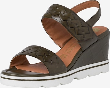 MARCO TOZZI Sandals in Green: front